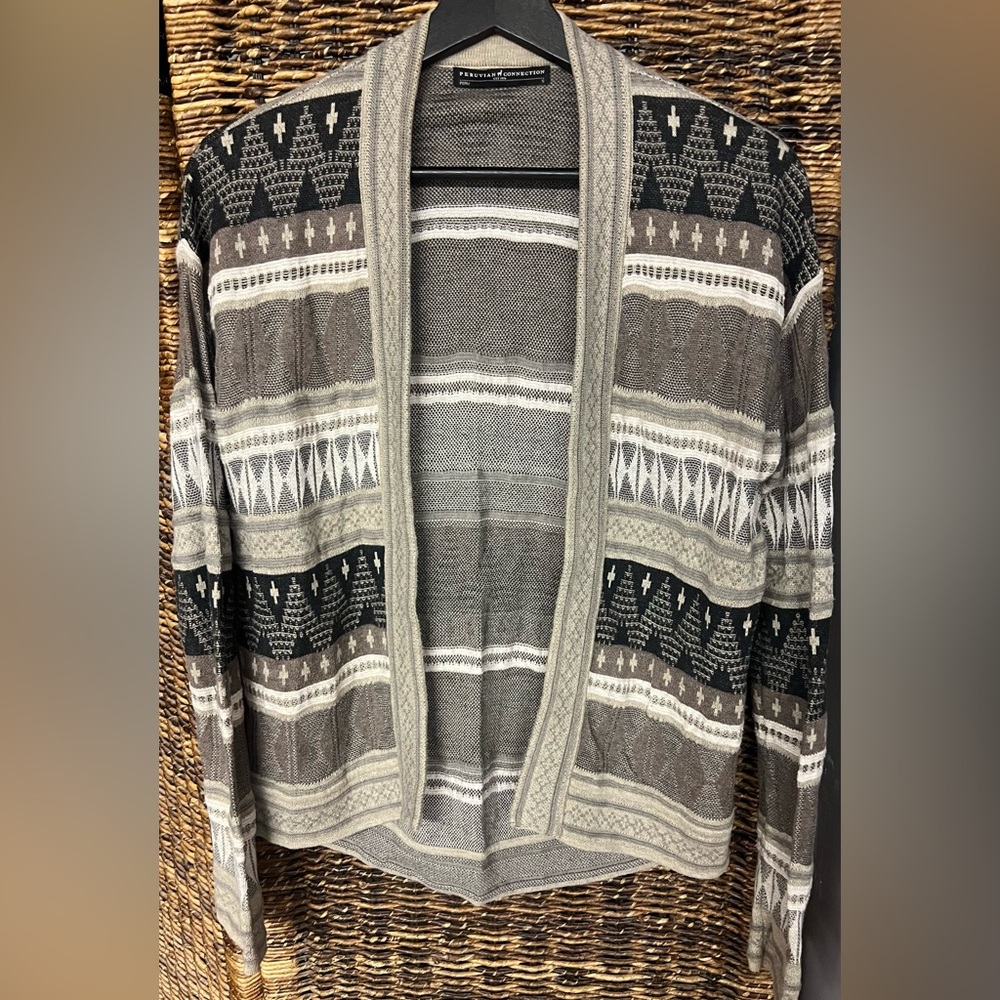 Peruvian‎ Connection- Size: Small, Cardigan, Pre-Owned